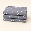 Stack of three folded Snoot Pads — Buy 2 Get 1 Free pack